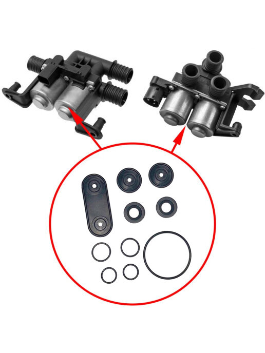 Ремкомплект клапанов печки Mercedes-Benz 124 220 221 215 202 208 210 170 171 140