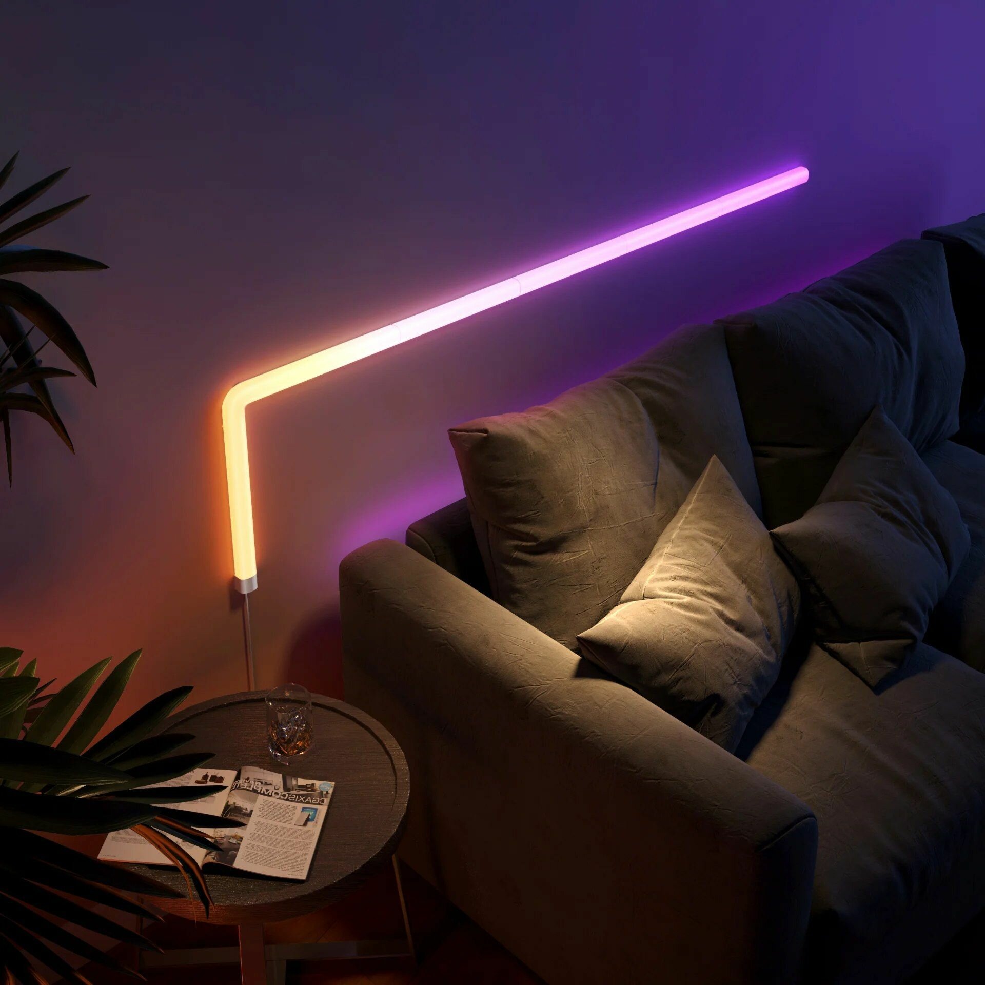 Лампа настенная светодиодная Hameneon Wall Lamp RGBIC Smart Tuya