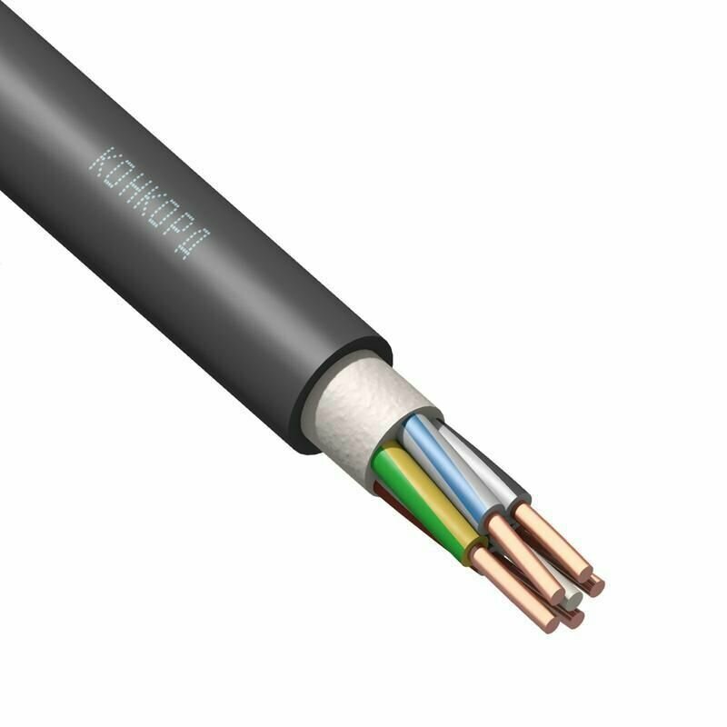 Кабель ППГнг(А)-HF 5х1.5 (N PE) 0.66кВ (м) Конкорд 4715 (3 Метра)