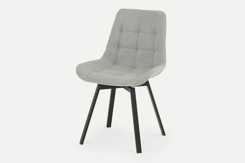 Изображение товара Стул поворотный Hoff Белен, 49х82х60 см, мягкий, со спинкой, цвет светло-серый