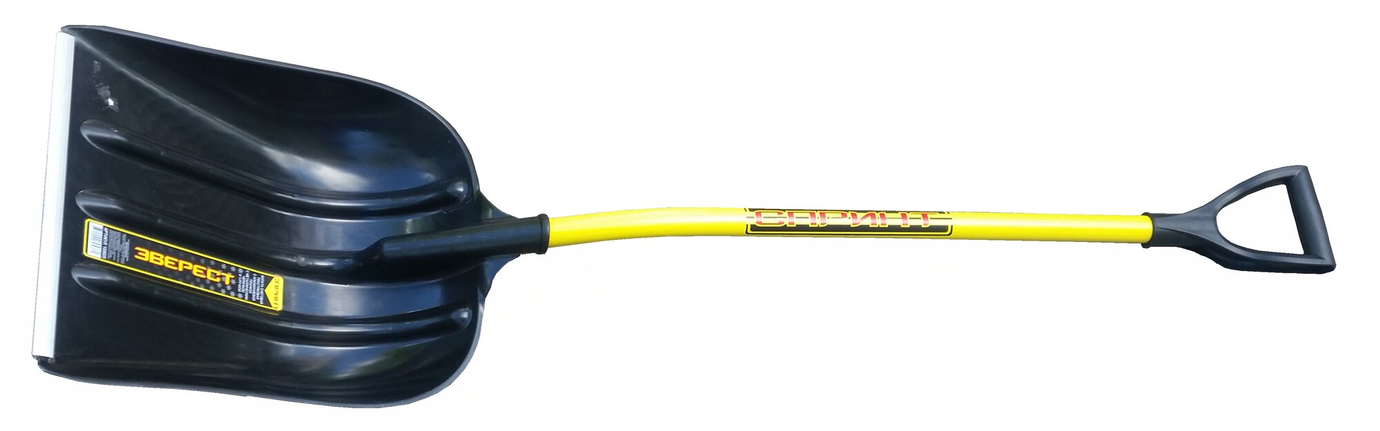 Лопата снеговая Инструм-Агро Спринт Эверест c металлическим черенком и V-ручкой 100605 40 см