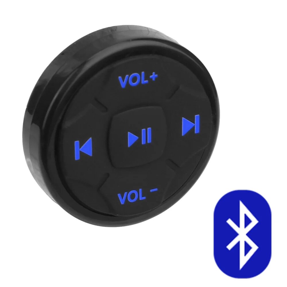 Автомобильный руль беспроводной Bluetooth пульт дистанционного управления Кнопка универсальная для Android IOS автомобильный комплект Стайлинг медиа Кнопка громкости 5 клавиш — фото 1