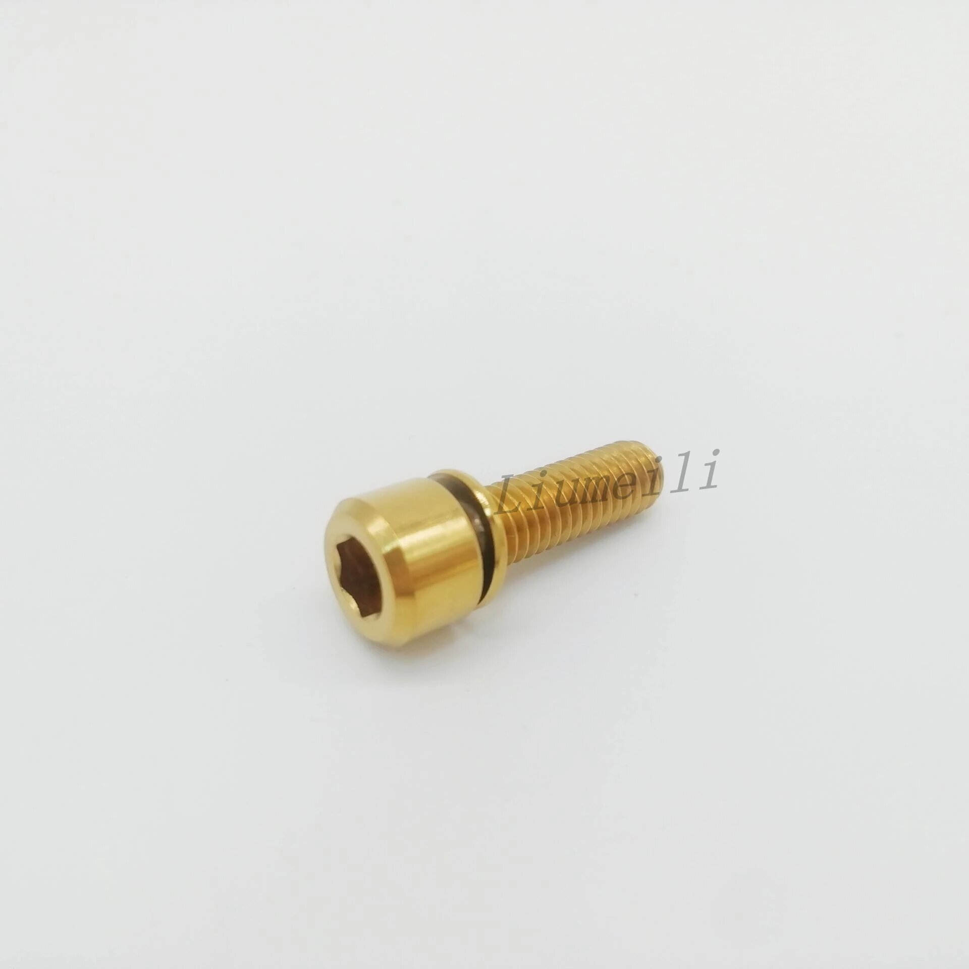 Лиумеили титановые болты M6x16 18 20 25 30 мм Gold M6X16mm