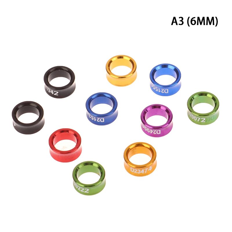 Кольца для птиц SD&HI 10 шт 4/5/6/7/8 мм 6mm