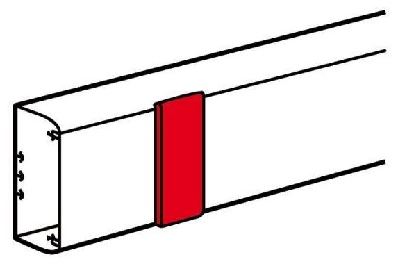 10801 накладка на стык Legrand накладка на стык крышки 65мм .