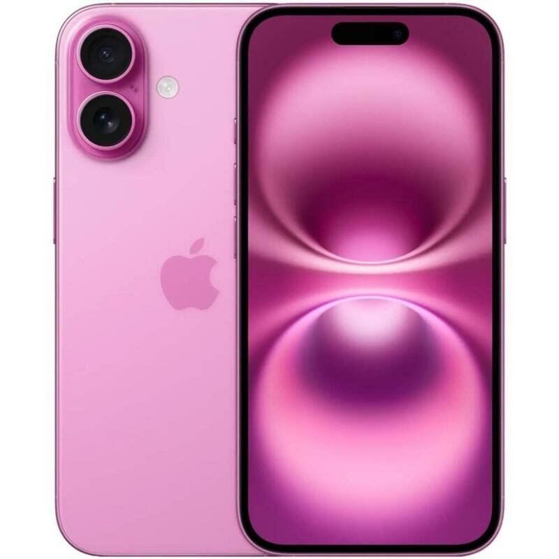 Смартфон Apple iPhone 16 128Gb Dual nano SIM Pink (Розовый)