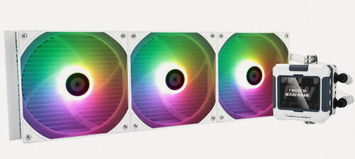 Изображение товара СВО для процессора Thermalright Frozen Warframe 420 WHITE ARGB (F-WFRAME-420-WH-ARGB)