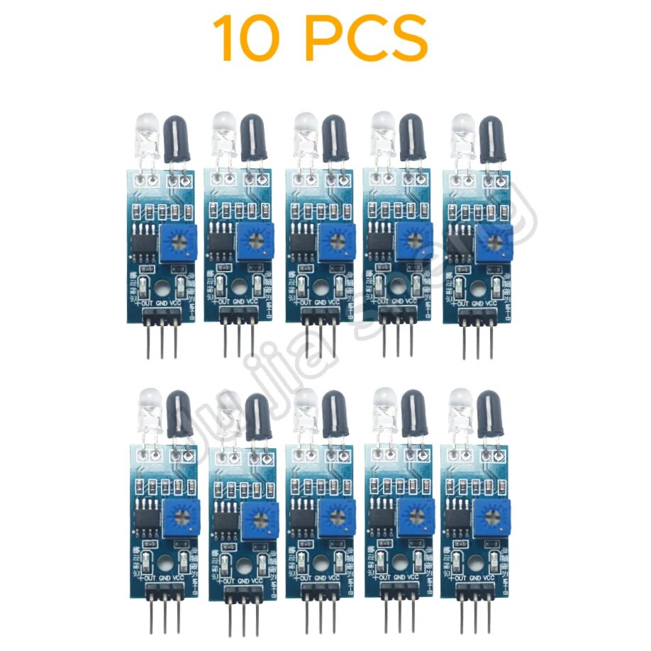 IR инфракрасный датчик препятствий для Arduino, 10 PCS