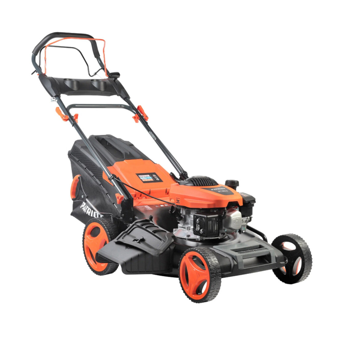 Газонокосилка бензиновая Patriot PT 55LS 4 л. с, 512109055, оранжевый-черный