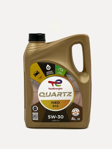 Изображение товара Масло моторное Total QUARTZ INEO ECS 5w-30, синтетическое 4 литра