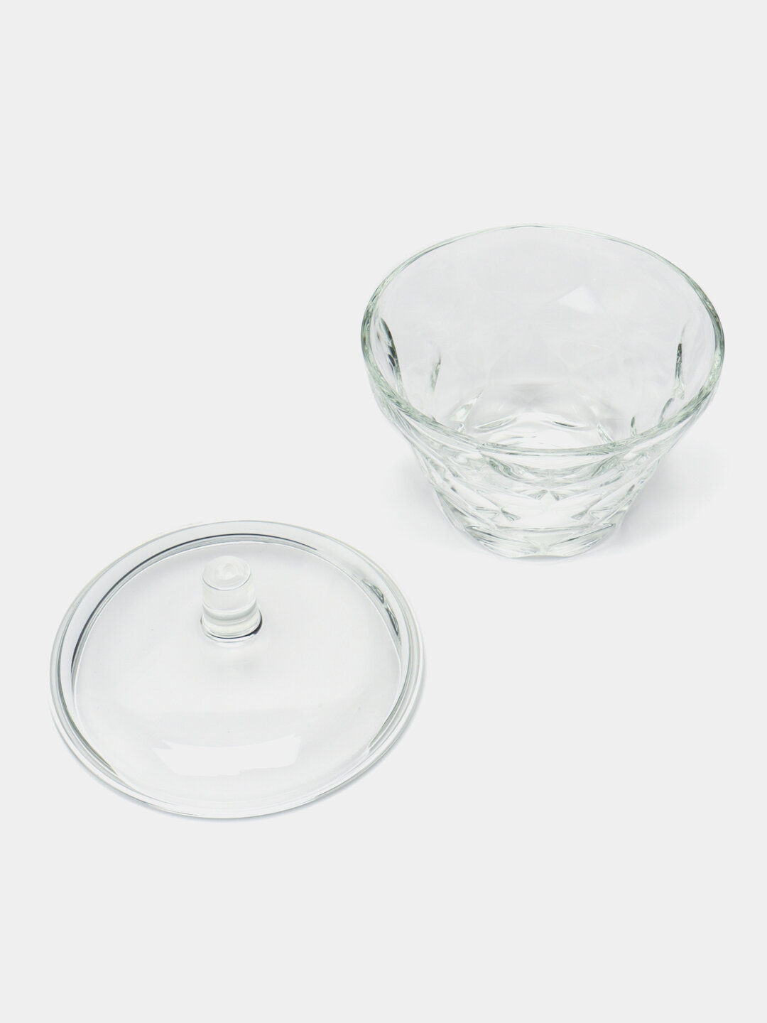 Сахарница стеклянная с крышкой, Luminarc айсд винтаж ударопрочная — фото 1