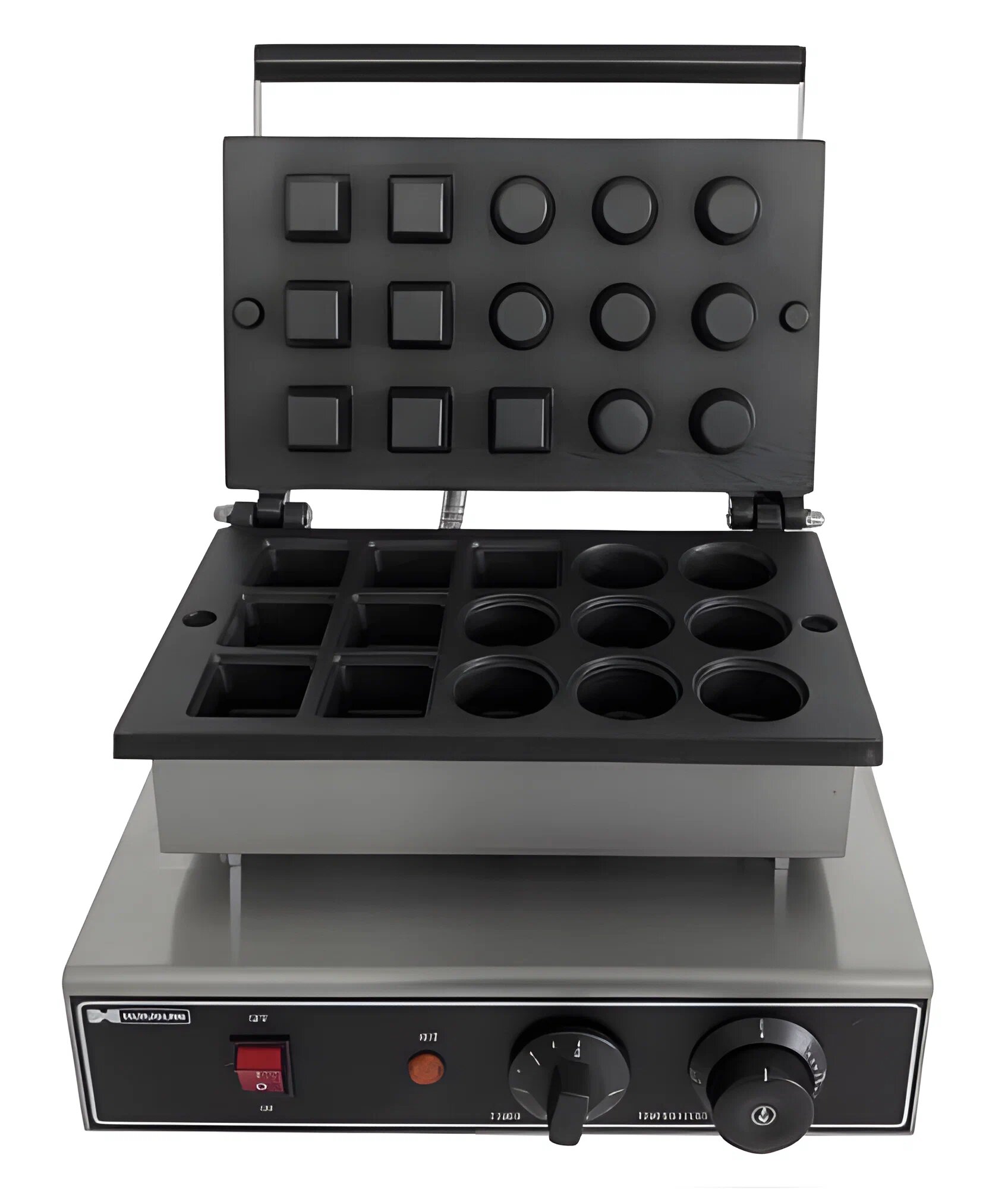 Вафельница-тарталетница AirHot WT-15, 1600Вт, антипригарное покрытие