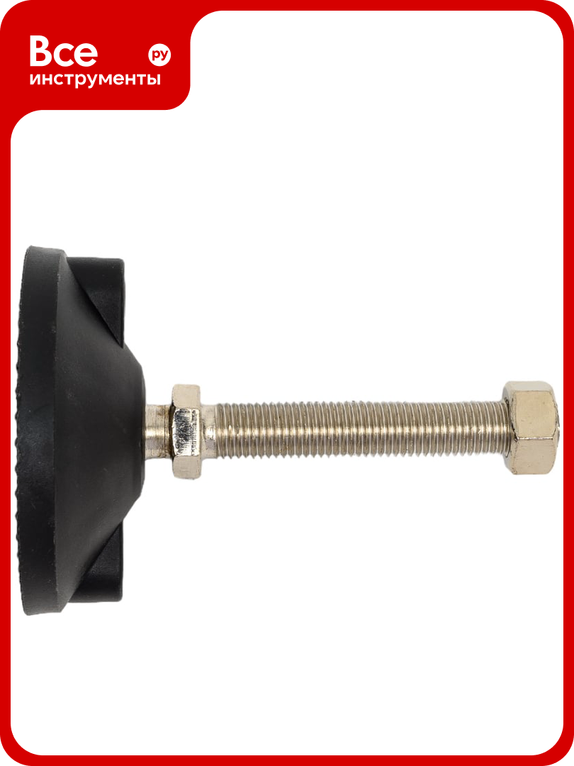 Регулируемая шарнирная опора UnitMC (основание PA66 винт сталь) 400201 100хМ16х100