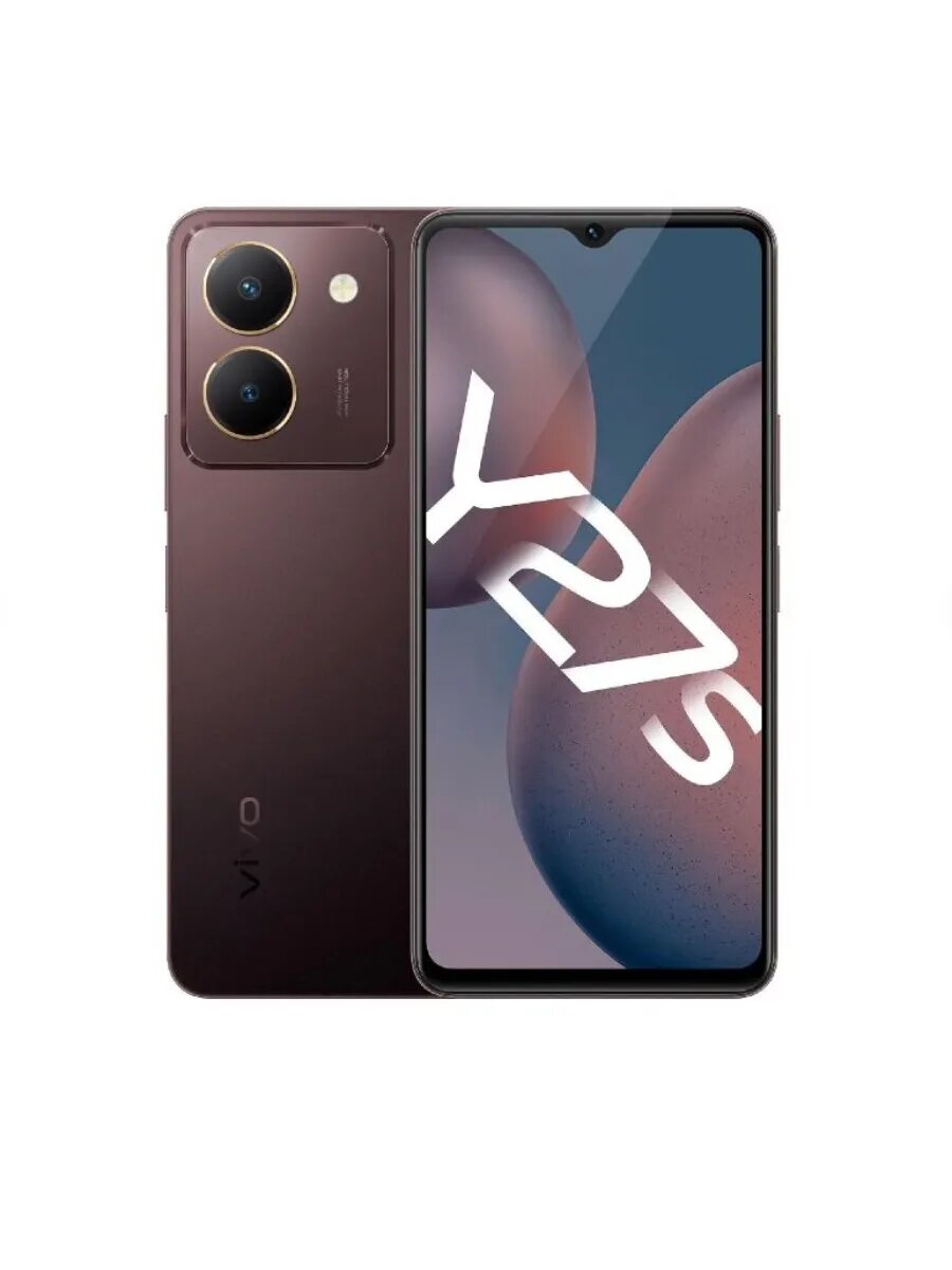 6.64" Смартфон Y27s V2322 LTE 8+256 ГБ бордовый РСТ