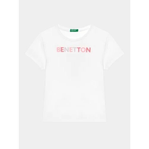 фото Футболка united colors of benetton, размер m, белый