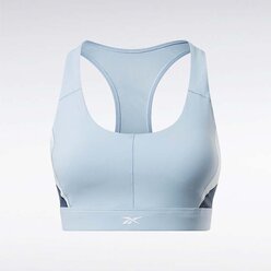 Топ Reebok для женщин, Размер:M, Цвет:голубой, Модель:LUX RACER BRA - CB