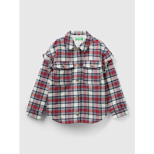 фото Куртка united colors of benetton, размер 150 (xl), красный