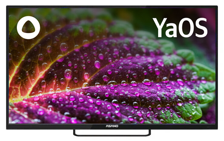 Телевизор смарт с Алисой 43" FULL HD Asano 43LF8120T