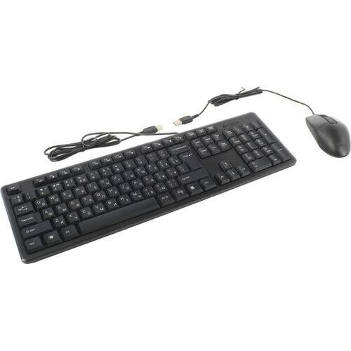 Комплект проводной клавиатура + мышь A4Tech KK-3330 черный — фото 17