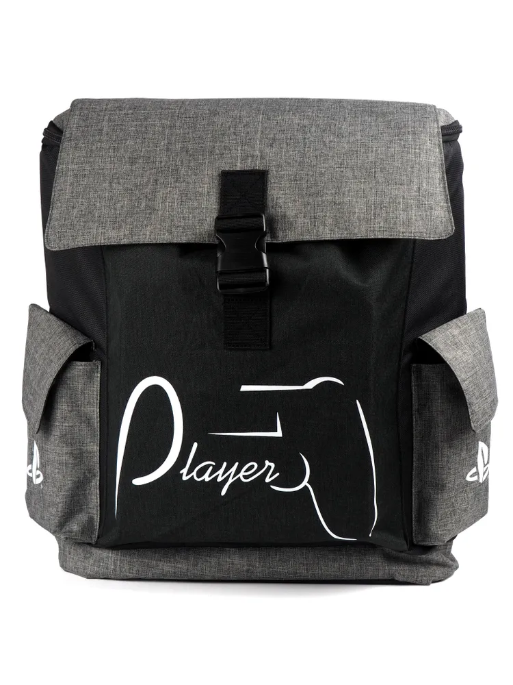 Сумка/рюкзак для PS5, черно-серый