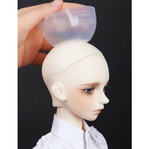 фото Luts silicone cap size l (силиконовая шапочка для париков размер 21,5-24 см для кукол бжд) luts / латс