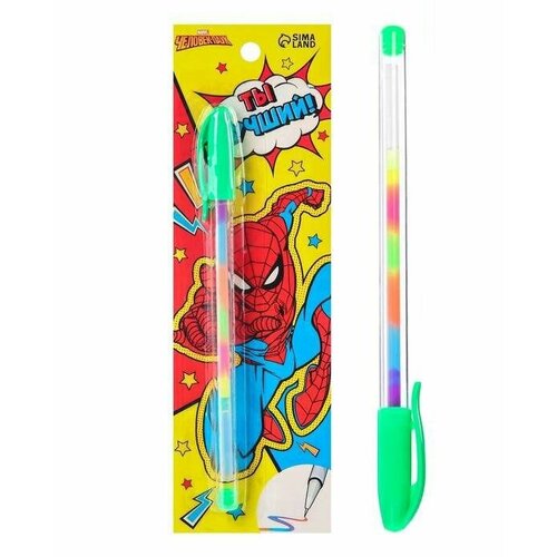 Ручка гелевая Marvel Человек-паук - Ты лучший, многоцветная, 1 шт