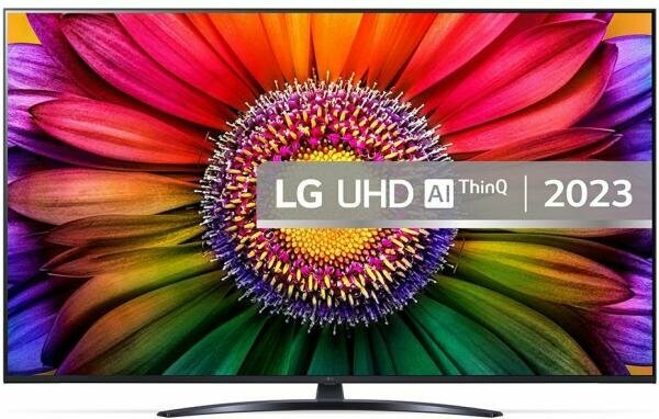 Телевизор LED LG 55 55UR81006LJ. ARUB черный 4K Ultra HD 50Hz DVB-T DVB-T2 DVB-C DVB-S DVB-S2 USB WiFi Smart TV (RUS)