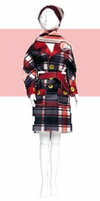 Набор для шитья одежды кукол "DressYourDoll" №2 S213-0610 Judy Red/Black