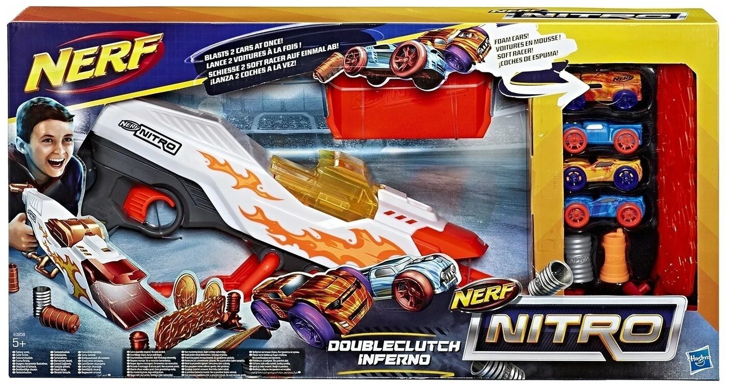 Игрушка HASBRO NERF пусковая нёрф нитро даблбрейк