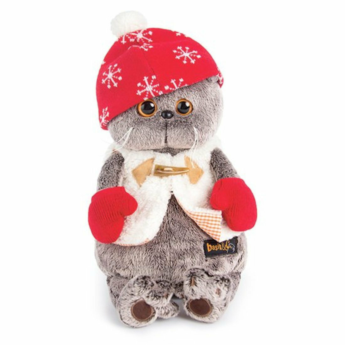 Мягкая игрушка Budi Basa Басик в варежках 30 см - фото №10