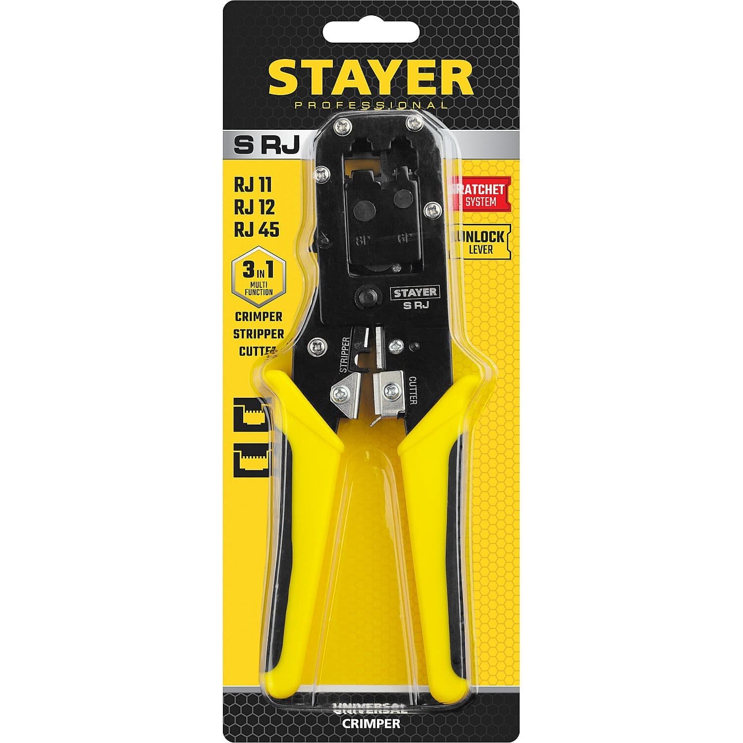 Кримпер STAYER 22652