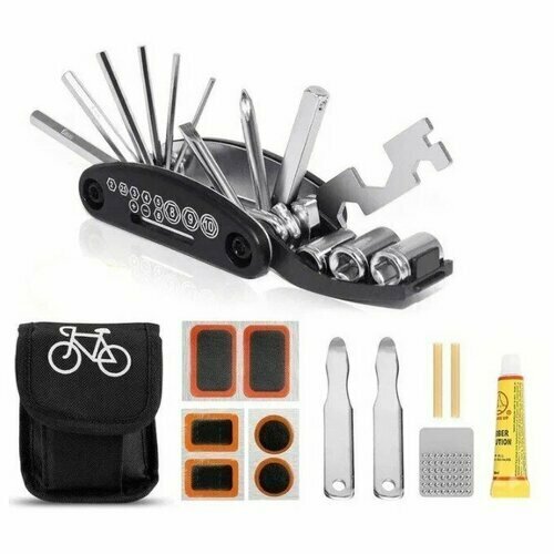 Велоаптечка набор инструментов для велосипеда в сумочке-органайзере