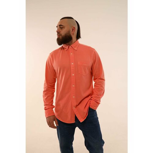 фото Рубашка gant, размер m, оранжевый