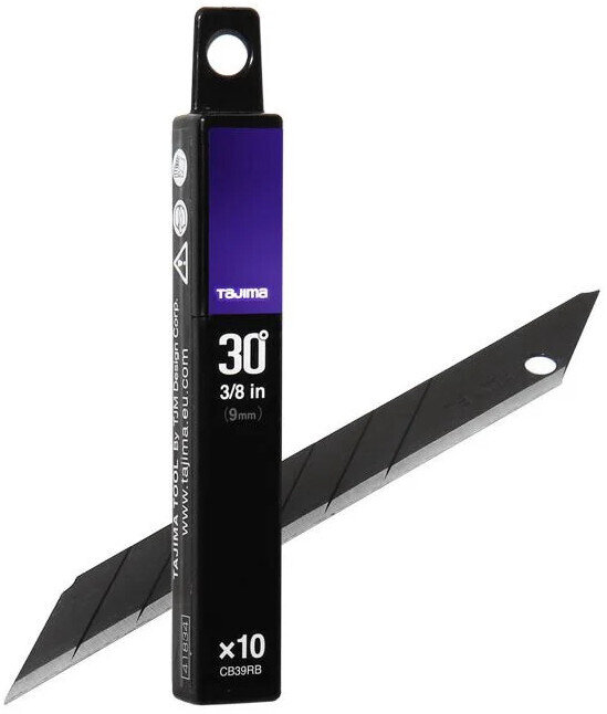 Лезвия 9 мм 30° 10 шт. TAJIMA CB39RBH/K1