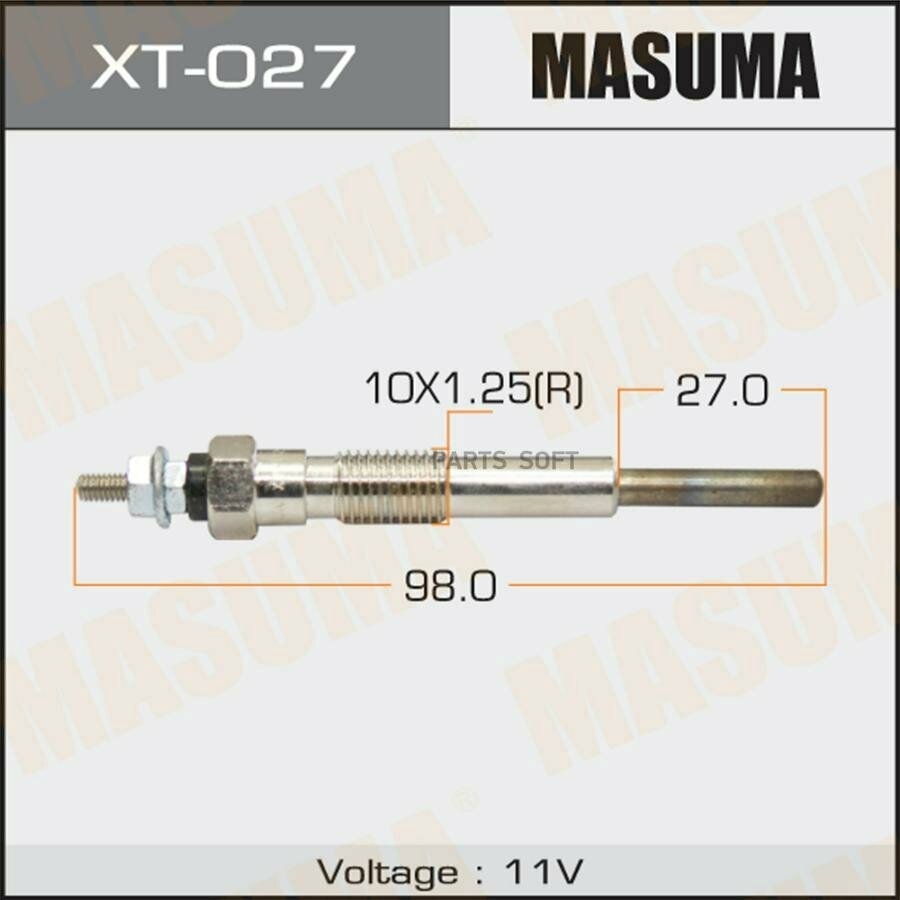 MASUMA XT-027 Свеча накаливания