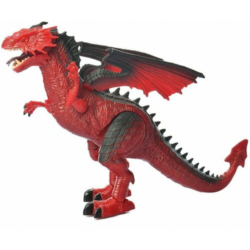Dinosaurs'Island Toys Интерактивный красный дракон (свет, звук, ходит) - RS6153