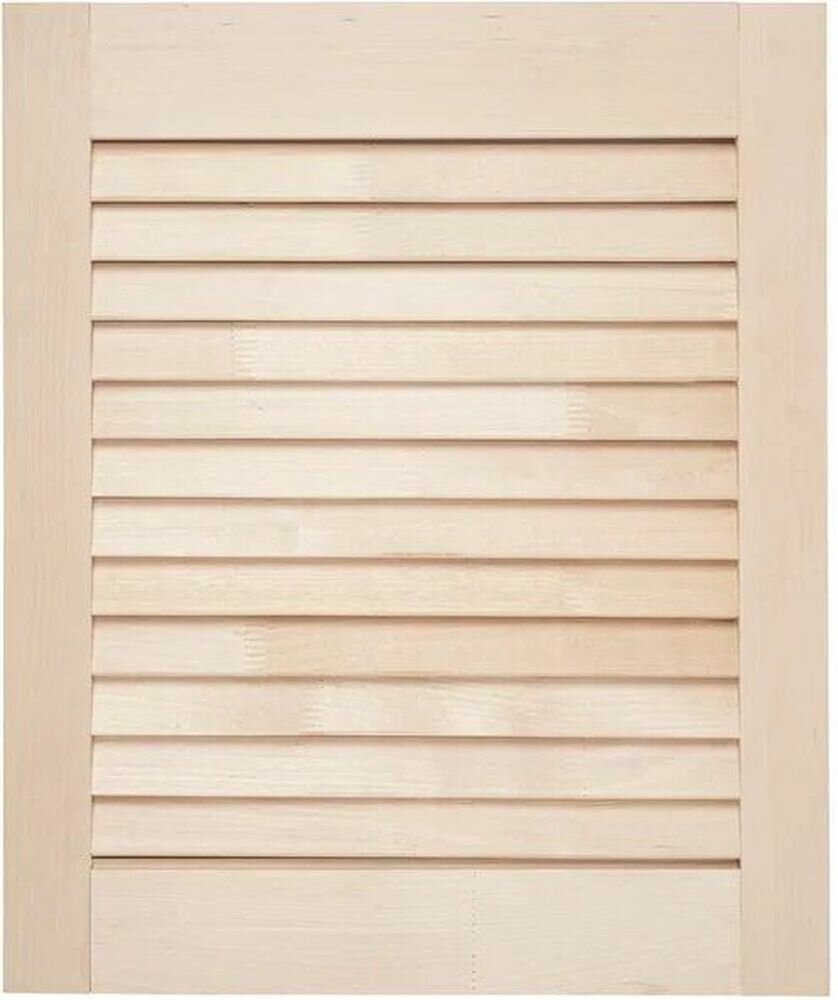 фото Дверца жалюзийная береза сорт А 20х394x715 мм