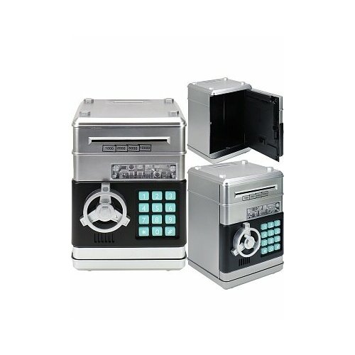 СувМиленд КопилкаМеханическая Сейф серебристый 19513135см КМ-7955 2140₽