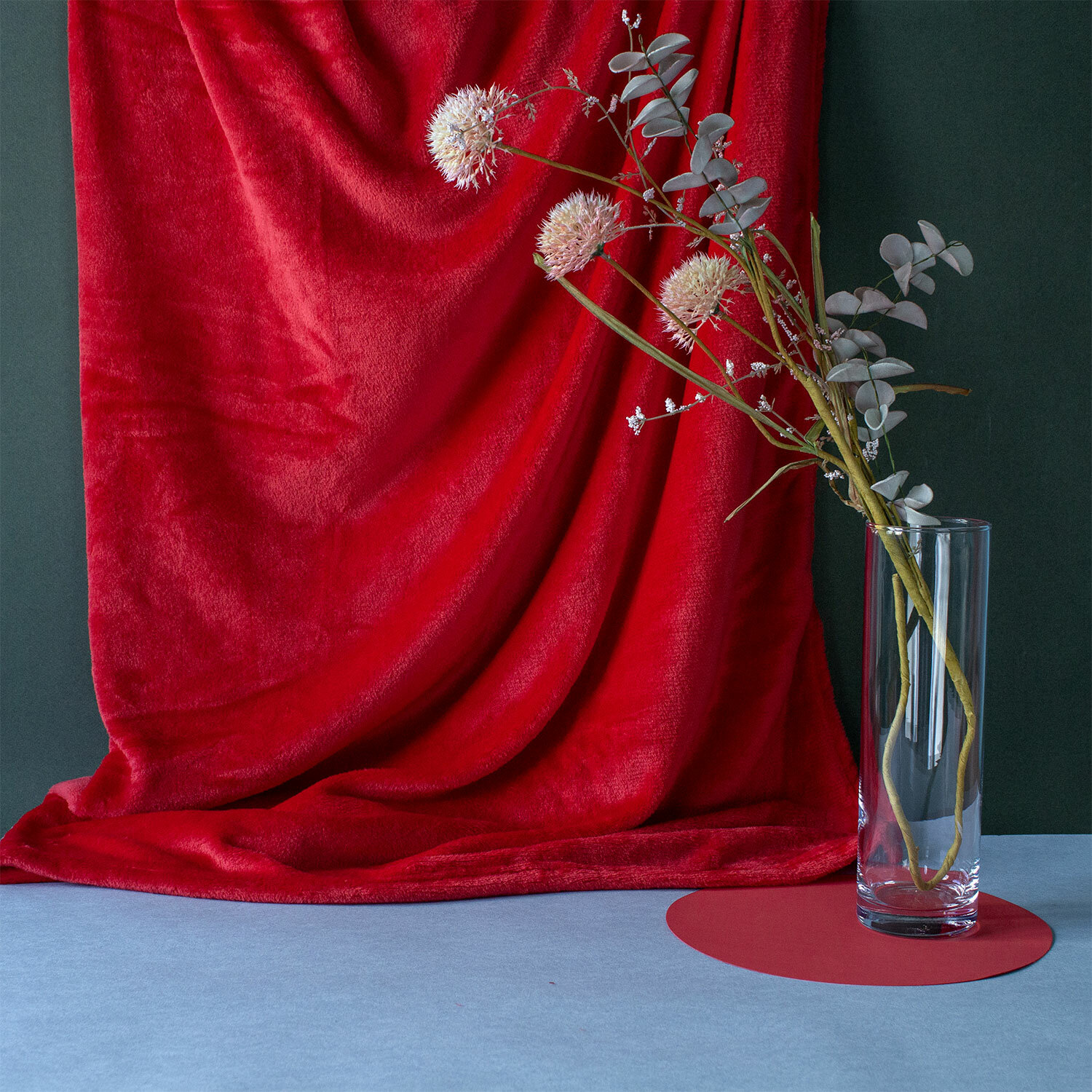 фото Плед 'Soft' (разные цвета) / Красный