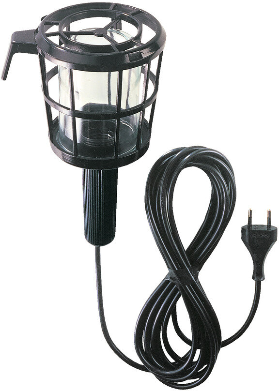 Светильник ручной переносной Brennenstuhl кабель 5 м Е27 IP20 1176420