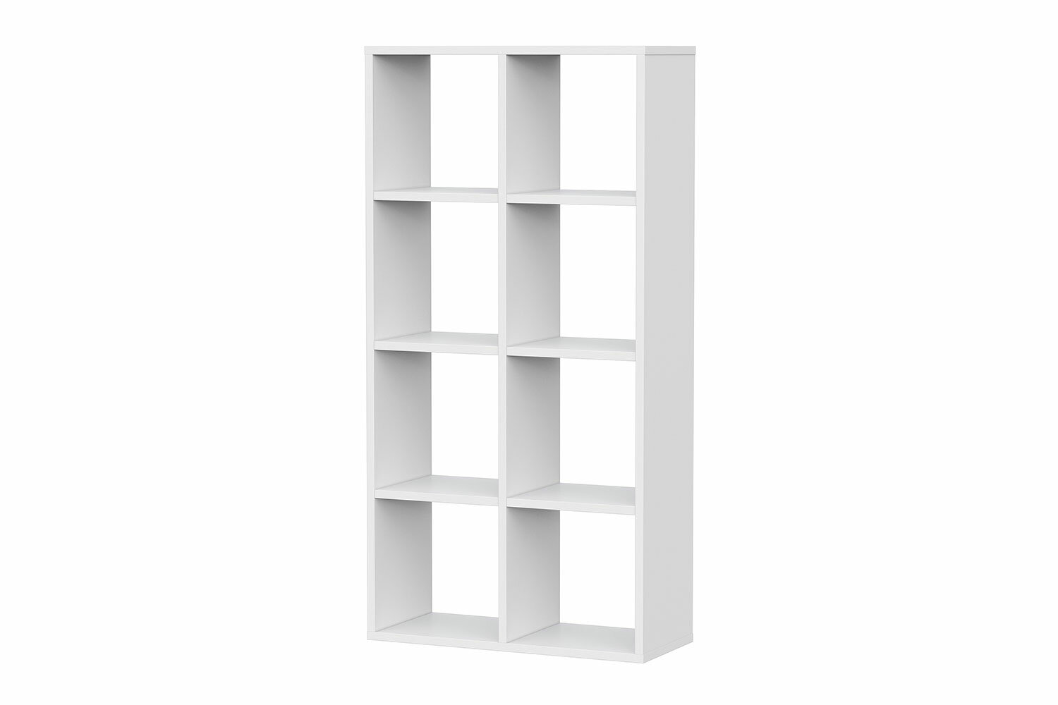 Тумба Hoff ТБ-1, 114,8х58,2х24,6 см, для спальни/для гостиной, полки, ЛДСП, цвет белый текстурный — фото 1