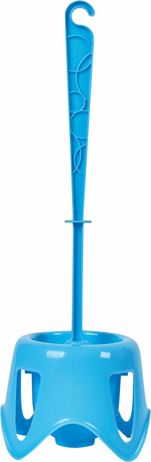 Набор д/туалета Spin&Clean Disco 115х115х325 полипропилен аквамарин