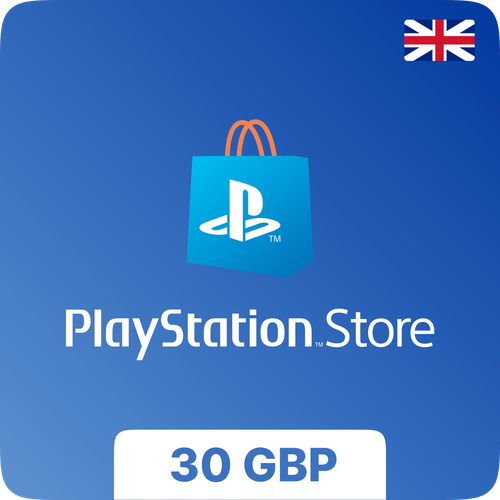 Подарочная карта PlayStation Store Великобритания - 30 GBP 469000₽