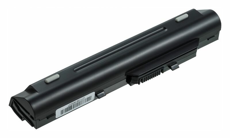 Аккумуляторная батарея для ноутбуков MSI Wind U90, U100, U120, U210, LG X110 (BTY-S11, BTY-S12), 4400mAh, черная