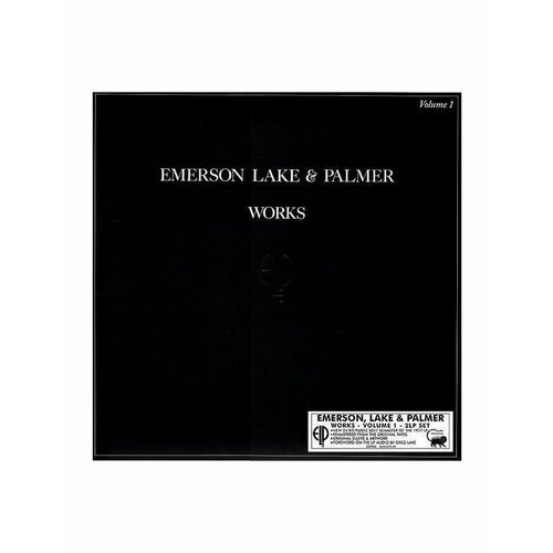 4050538180411, Виниловая пластинка Emerson, Lake & Palmer, Works Vol.1