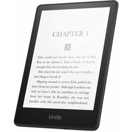 6.8" Электронная книга Amazon Kindle Paperwhite, 1236x1648, E-Ink, IPX8 Waterproof, 8 ГБ, чёрный, No Ads (без рекламы), русский язык черный