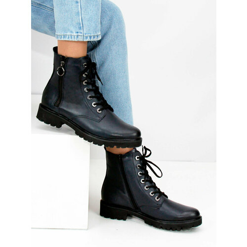 фото Ботинки remonte dorndorf, размер 44, синий