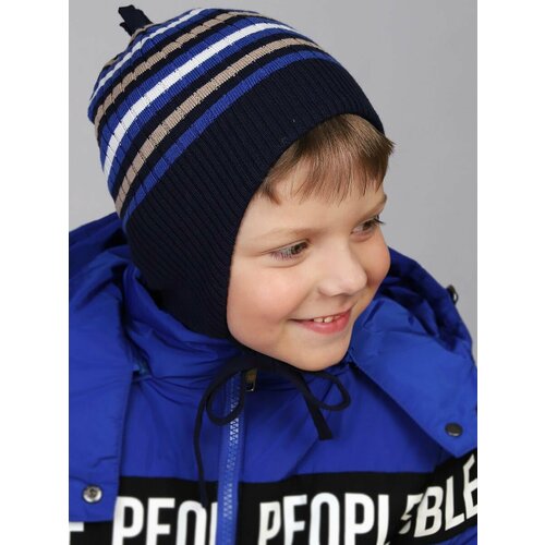 фото Шапка noble people, размер 48-50, синий