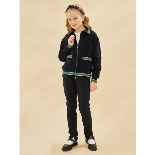 фото Бомбер noble people, размер 158, синий