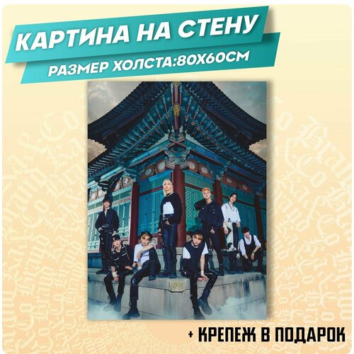 Картины для интерьера на холсте BTS БТС